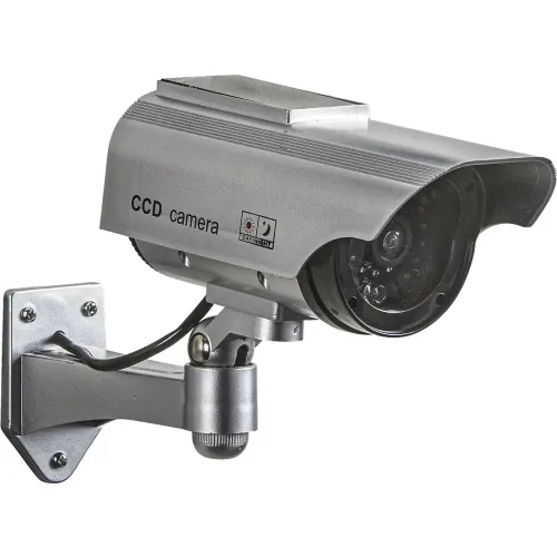 Solar Powered Dummy Camera with Flashing LED