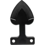 Heart Attack Self-defense Keychain Black