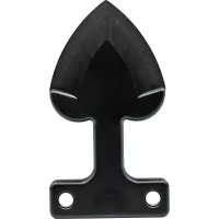 Heart Attack Self-defense Keychain Black