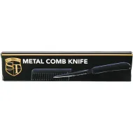 Black Color Comb Metal Knife