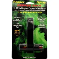 Pepper Shot 1.2% MC 1/2 oz w/auto visor clip