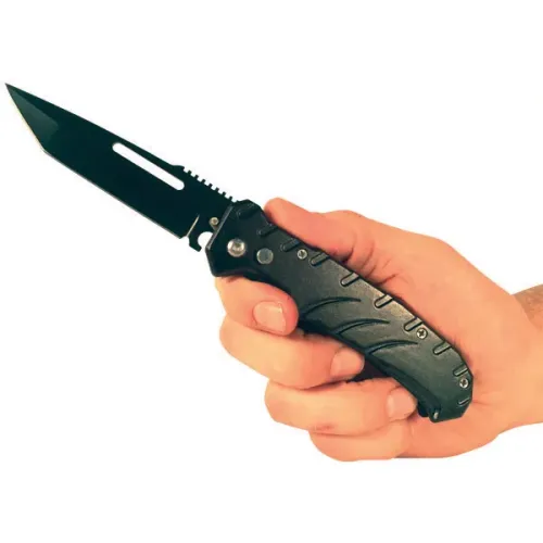 Automatic Heavy Duty Knife with Solid Handle
