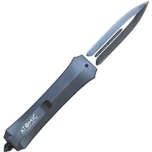 OTF (Out The Front) automatic heavy duty knife double edge blade