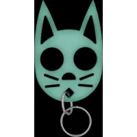 Cat Strike Self-Defense Keychain Glow in Dark