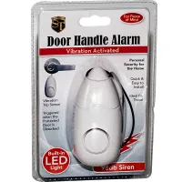 Portable Door Guard alarm flashlight 
