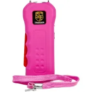 Trigger 75,000,000 Stun Gun Flashlight with Disable Pin Pink 