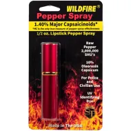 WildFire 1.4% MC Lipstick Pepper Spray Red